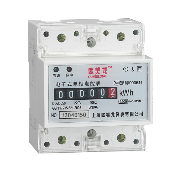 单相导轨表-计显