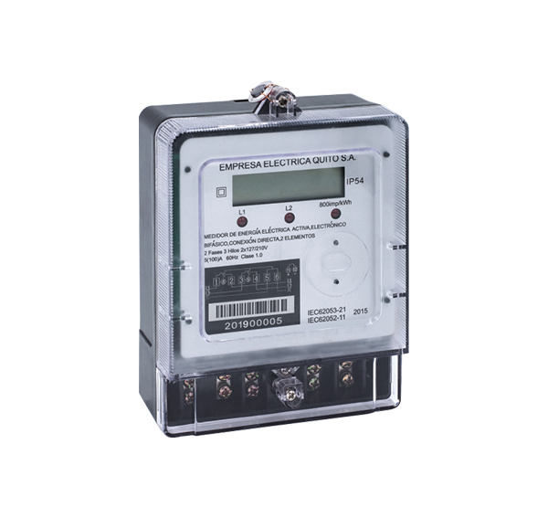 Two Phase Three Wire Electronic Active Energy Meter
